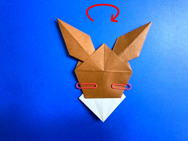イーブイ（ポケモン）の折り紙の作り方_61