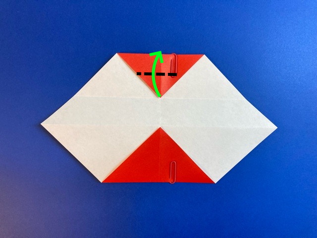 サンタクロースの折り紙の作り方2_10