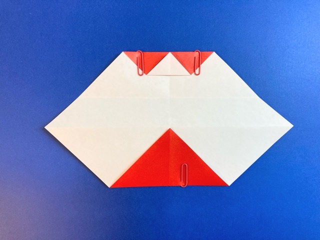 サンタクロースの折り紙の作り方2_11