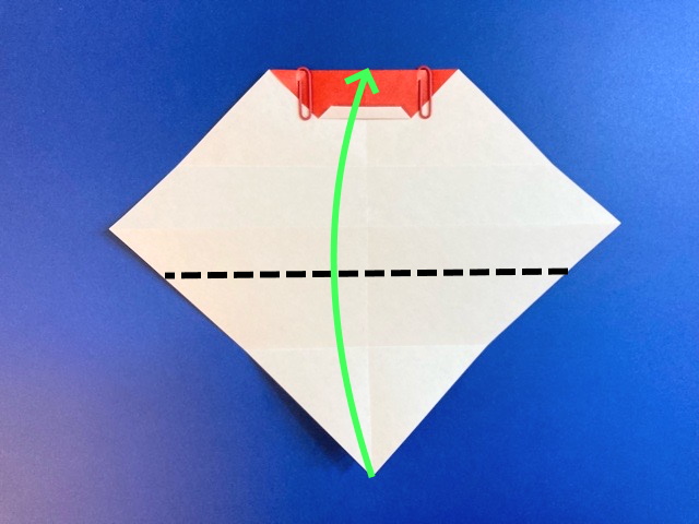 サンタクロースの折り紙の作り方2_16
