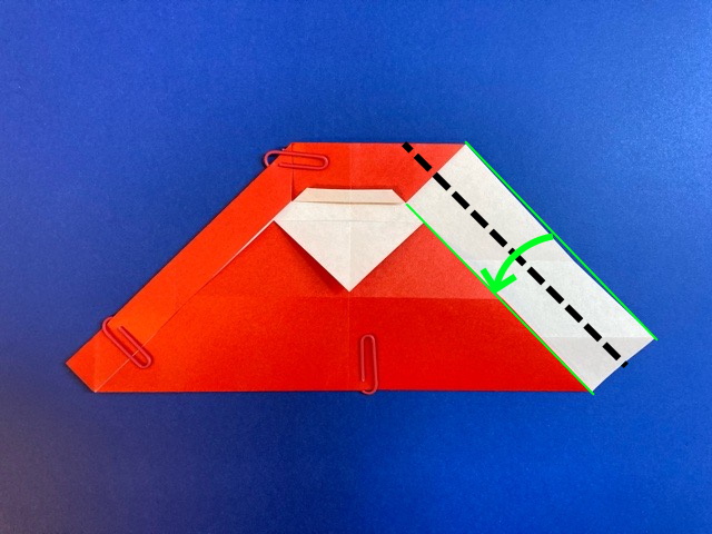 サンタクロースの折り紙の作り方2_19