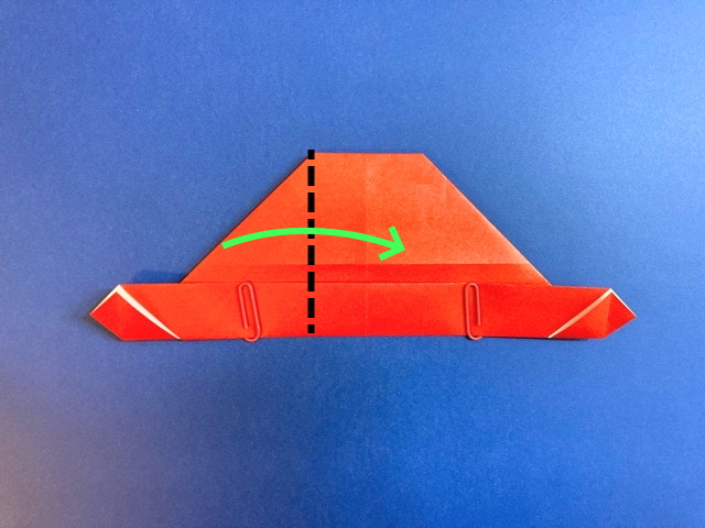 サンタクロースの折り紙の作り方2_22