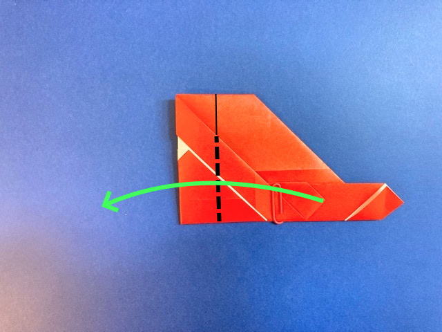サンタクロースの折り紙の作り方2_23