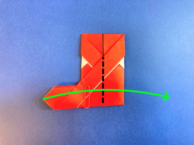 サンタクロースの折り紙の作り方2_25