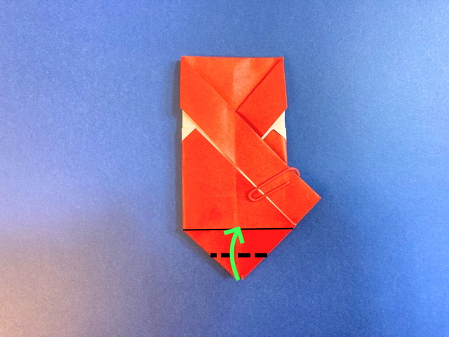 サンタクロースの折り紙の作り方2_37