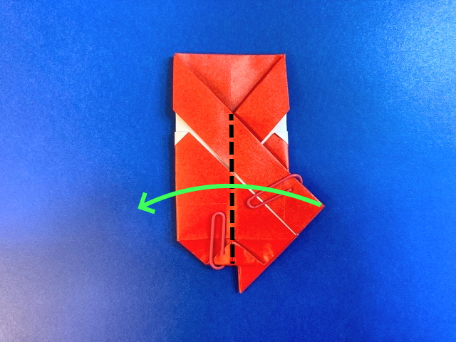 サンタクロースの折り紙の作り方2_38