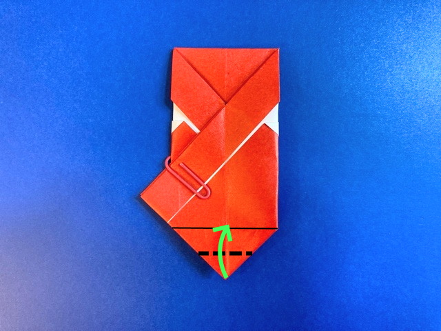 サンタクロースの折り紙の作り方2_40