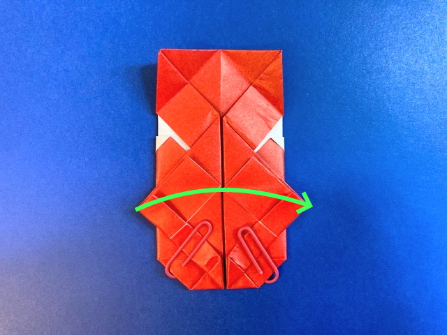 サンタクロースの折り紙の作り方2_47