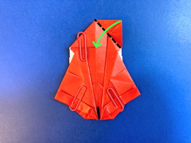 サンタクロースの折り紙の作り方2_52