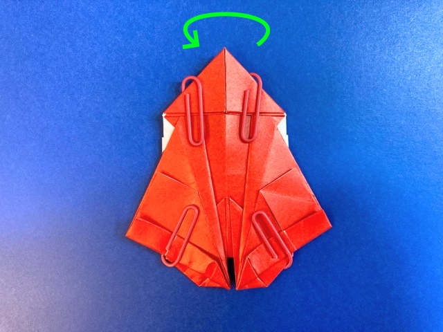 サンタクロースの折り紙の作り方2_53