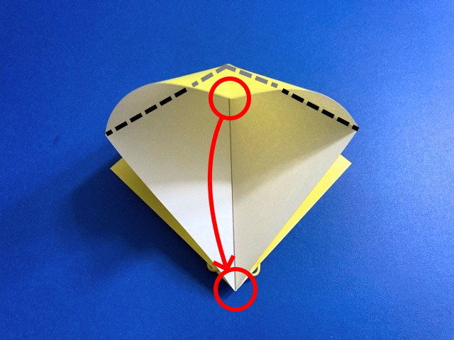 ピカチュウ（ポケモン）の折り紙の作り方_12