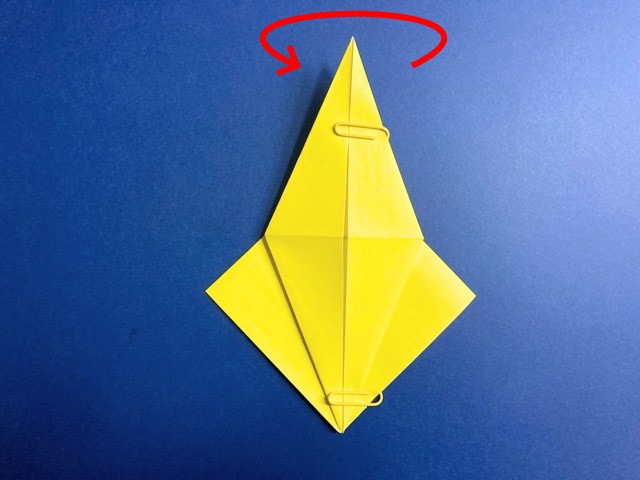 ピカチュウ（ポケモン）の折り紙の作り方_18