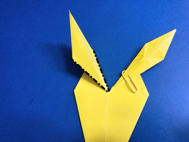 ピカチュウ（ポケモン）の折り紙の作り方_37