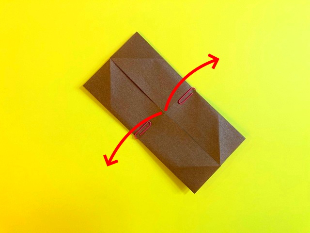 プテラノドンの折り紙の作り方_11