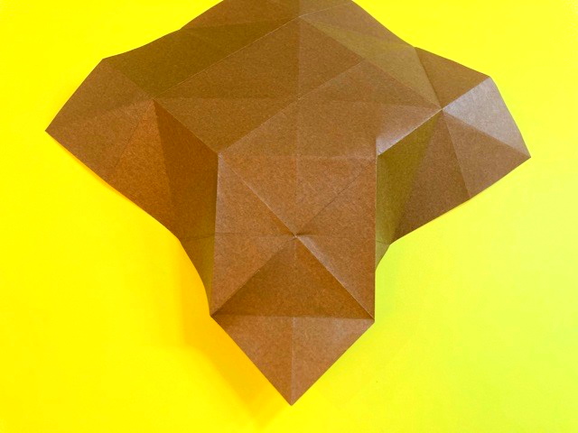 プテラノドンの折り紙の作り方_26