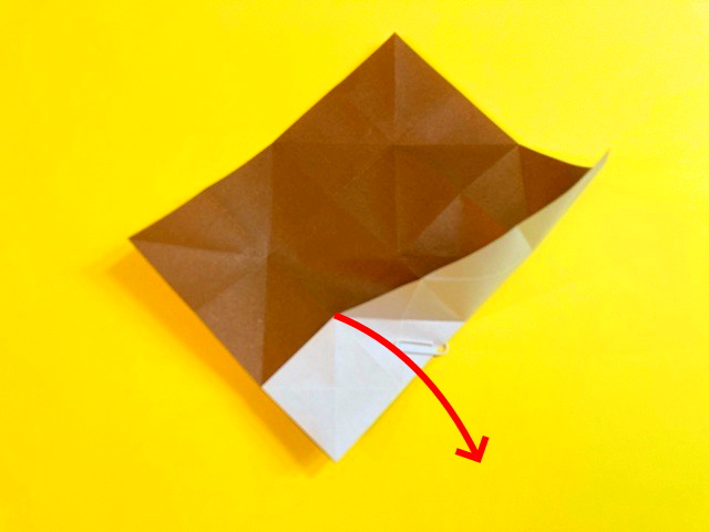 プテラノドンの折り紙の作り方_28