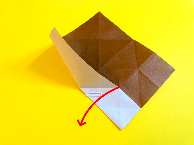 プテラノドンの折り紙の作り方_30