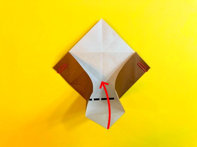 プテラノドンの折り紙の作り方_34