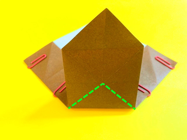 プテラノドンの折り紙の作り方_35
