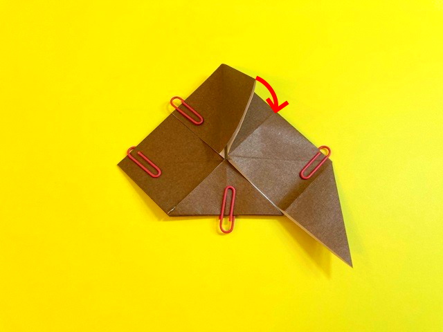 プテラノドンの折り紙の作り方_45