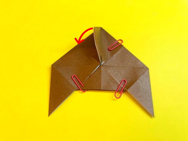 プテラノドンの折り紙の作り方_49