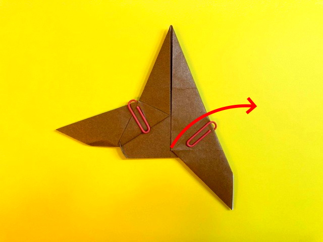 プテラノドンの折り紙の作り方_82