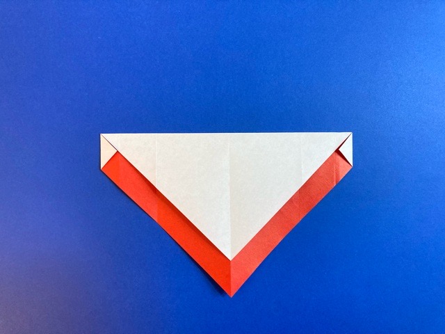 雪だるまの折り紙の作り方_15