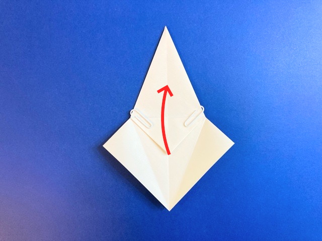 雪の結晶の折り紙の作り方_22