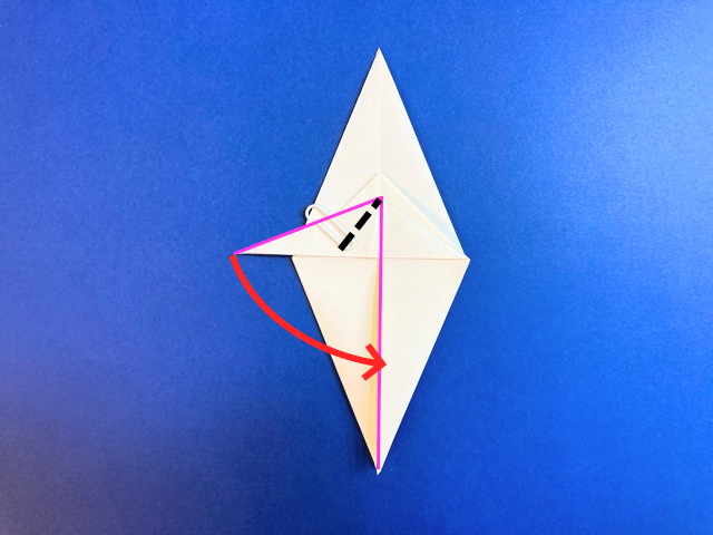 雪の結晶の折り紙の作り方_32