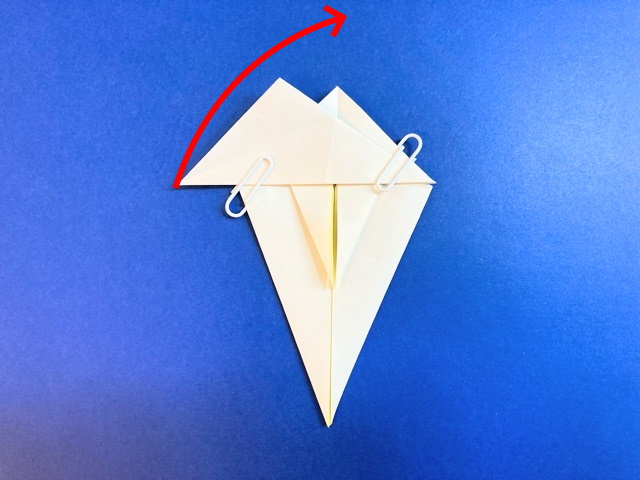 雪の結晶の折り紙の作り方_55