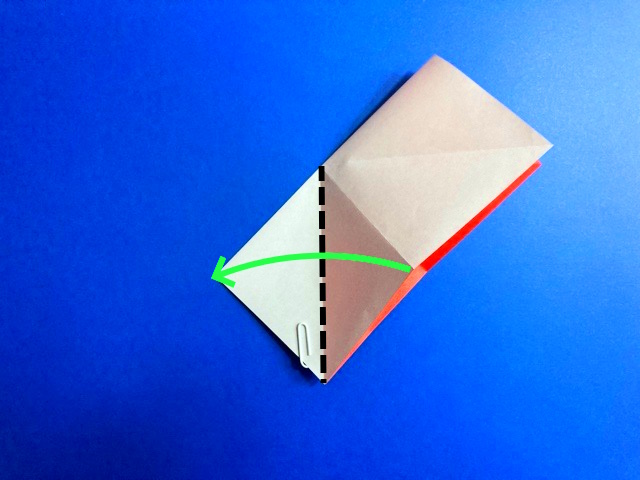 ハートのポケットの折り紙の作り方2_12