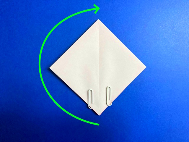 ハートのポケットの折り紙の作り方2_15