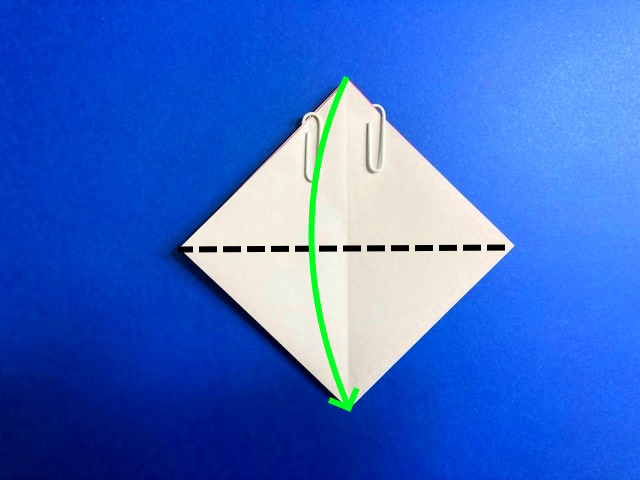 ハートのポケットの折り紙の作り方2_16