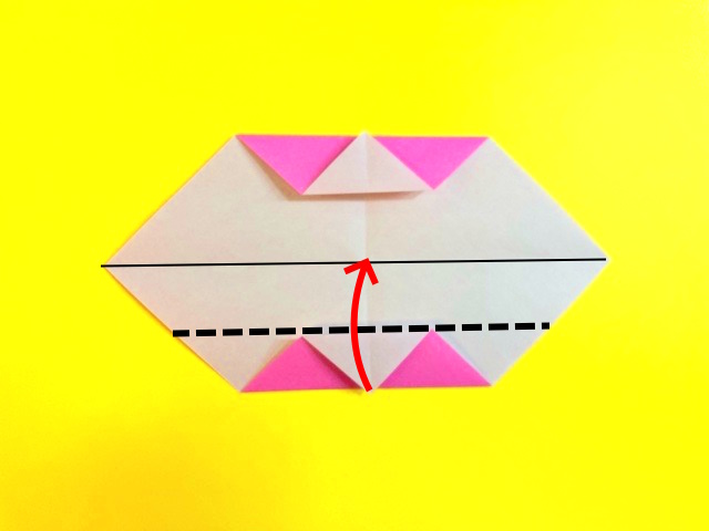 ハートの折り紙の作り方2_10