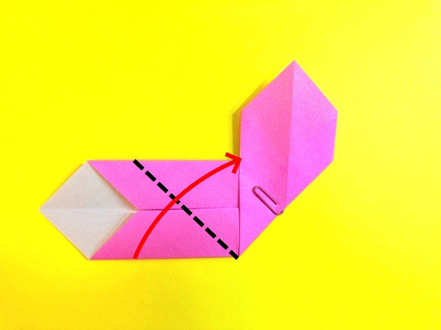 ハートの折り紙の作り方2_13