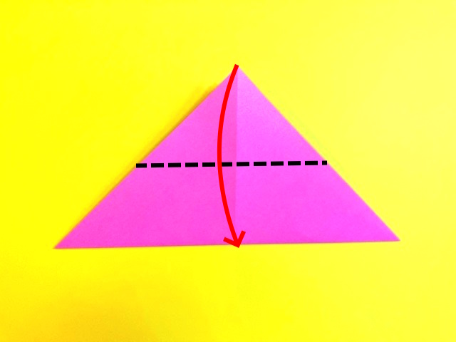 ハートの折り紙の作り方3_05