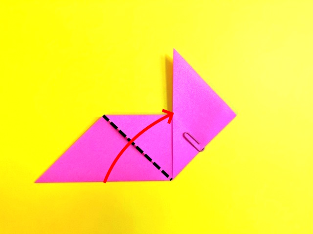 ハートの折り紙の作り方3_07