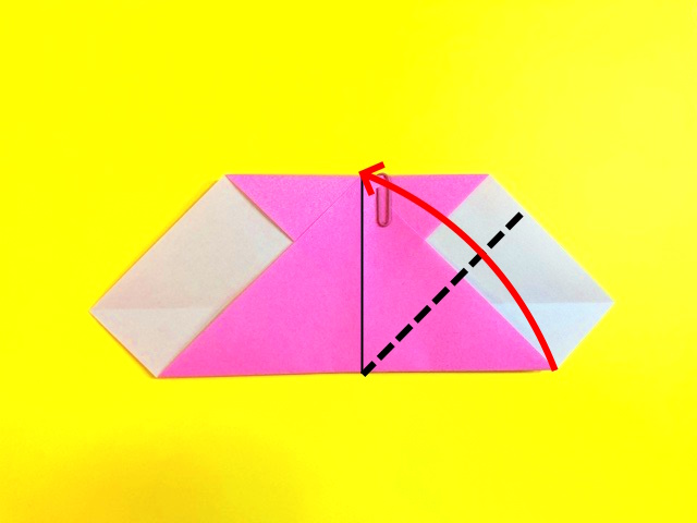 ハートの折り紙の作り方4_08