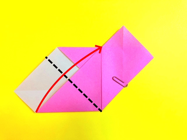 ハートの折り紙の作り方4_09