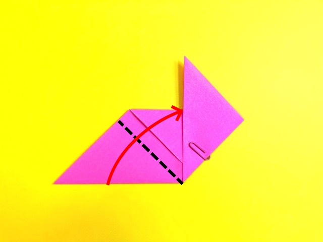 ハートの折り紙の作り方5_07