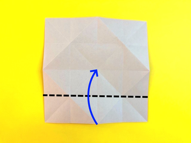花こまの折り紙の作り方_19