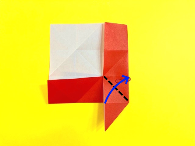 花こまの折り紙の作り方_22