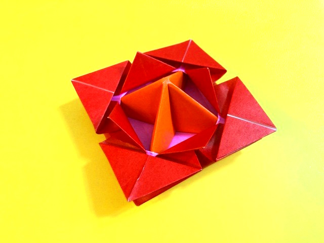 よく回るコマの折り紙 こまの簡単な作り方2 How To Make An Easy Origami Spinning Top 簡単折り紙教室