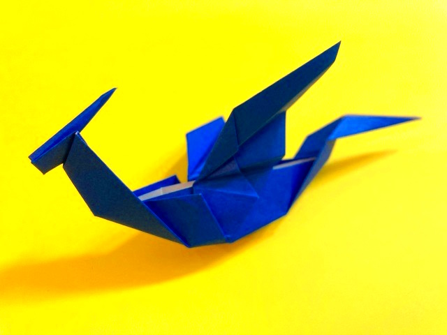 ドラゴン（どらごん）の折り紙2_91