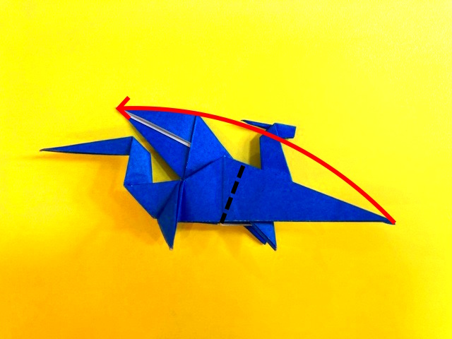 ドラゴン（どらごん）の折り紙3_151