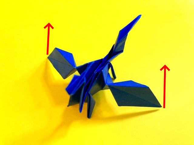ドラゴン（どらごん）の折り紙3_167