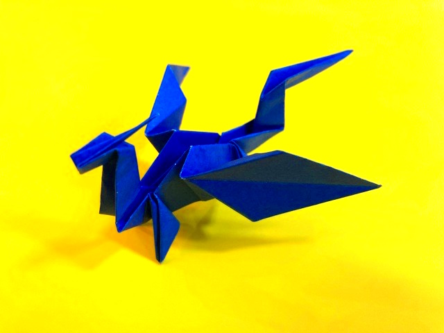 ドラゴン（どらごん）の折り紙3_169