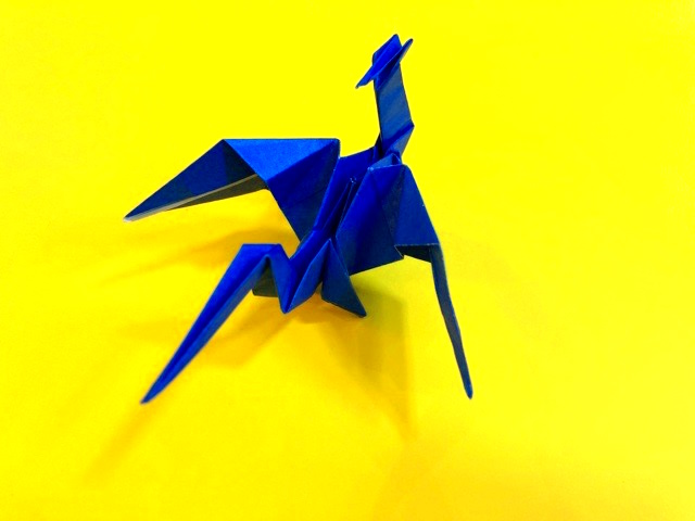 ドラゴン（どらごん）の折り紙3_172