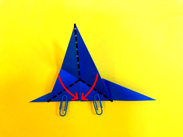 双頭のドラゴン（そうとうのどらごん）の折り紙_44
