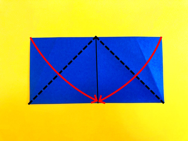 かっこいい兜（かぶと）の折り紙の作り方_12